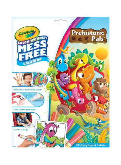 Crayola Color Wonder Prehistoric Pals Coloring Set