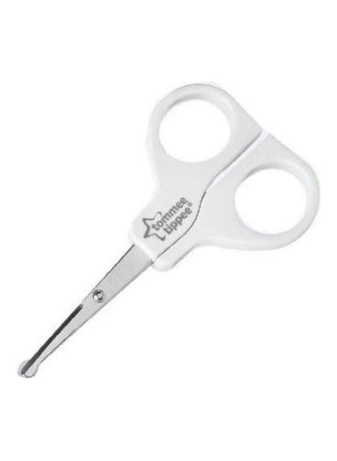 Tommee Tippee Baby Nail Scissors for Newborns â€“ Safe Rounded Tips, Easy Grip, Infant Nail Cutter, Grooming Tool for Babies 