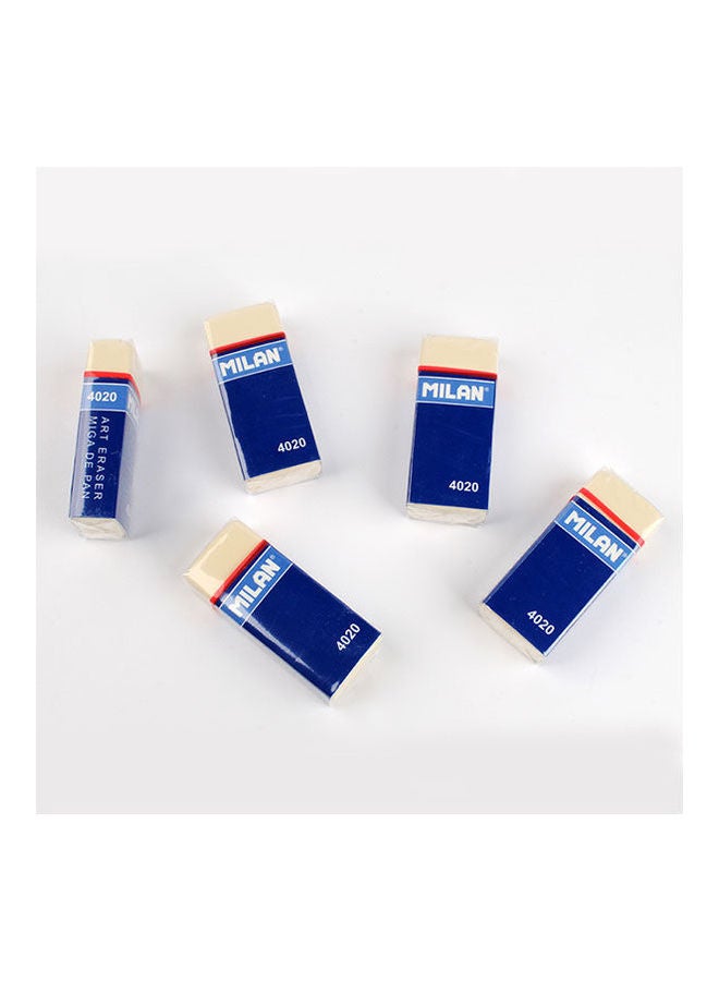 MILAN Soft Synthetic Rubber Eraser 4020 Blue