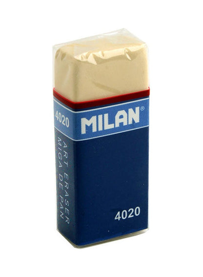 MILAN Soft Synthetic Rubber Eraser 4020 Blue