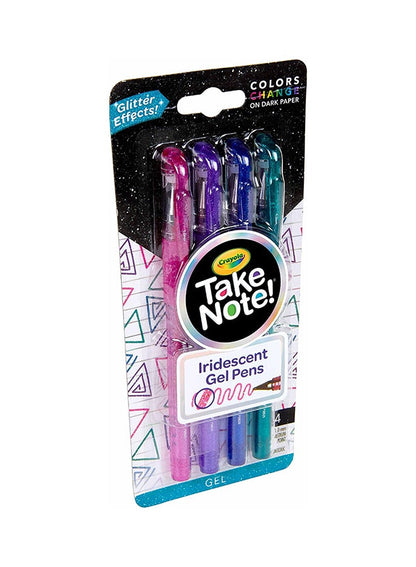 Crayola 4 Count Iridescent Gel Pens