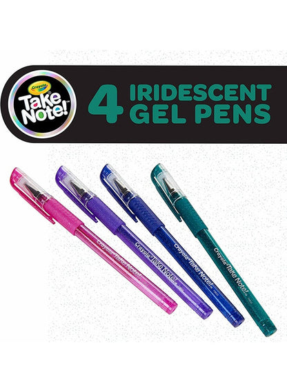Crayola 4 Count Iridescent Gel Pens
