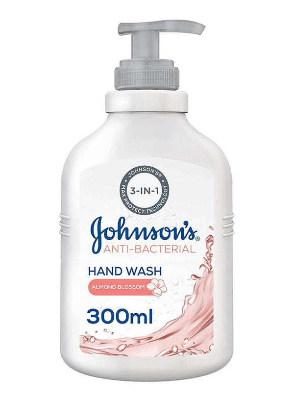 Johnson'S Anti Bacterial Almond Oil Hand Wash 300ml