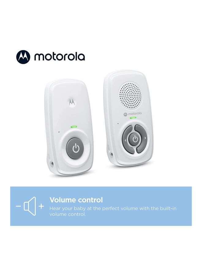 Motorola Nursery Digital Audio Baby Monitor - White