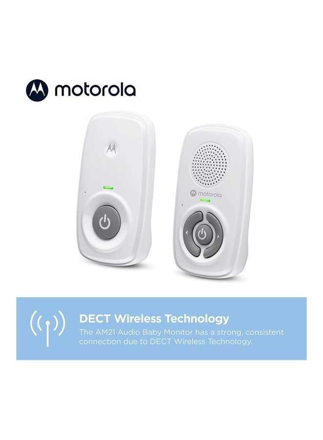 Motorola Nursery Digital Audio Baby Monitor - White