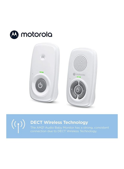 Motorola Nursery Digital Audio Baby Monitor - White