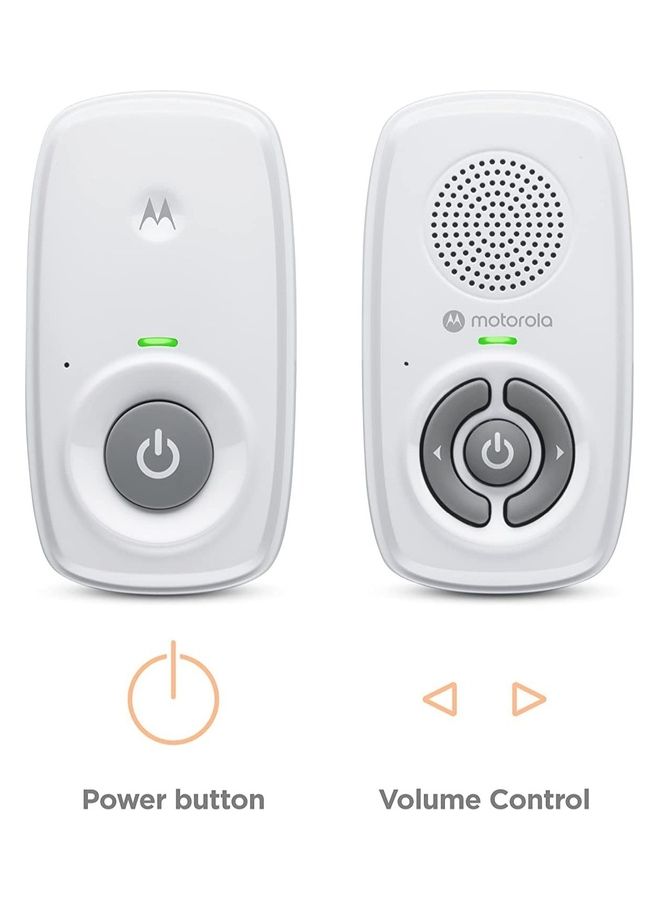 Motorola Nursery Digital Audio Baby Monitor - White