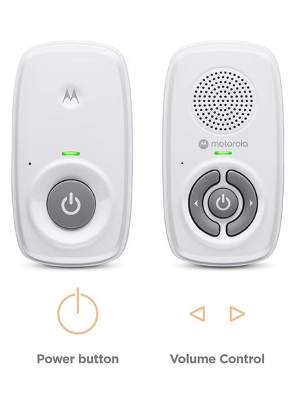 Motorola Nursery Digital Audio Baby Monitor - White