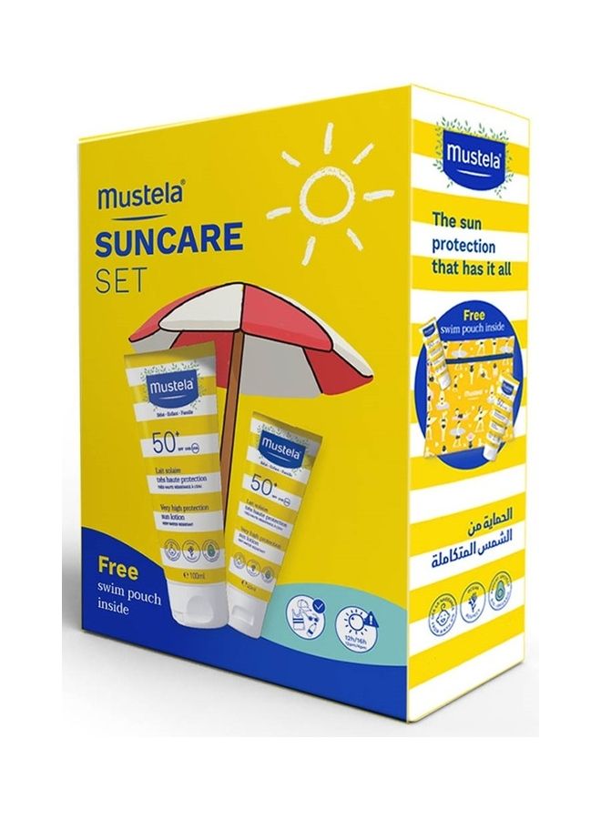 Mustela New Sun Care Set with Free Pouch