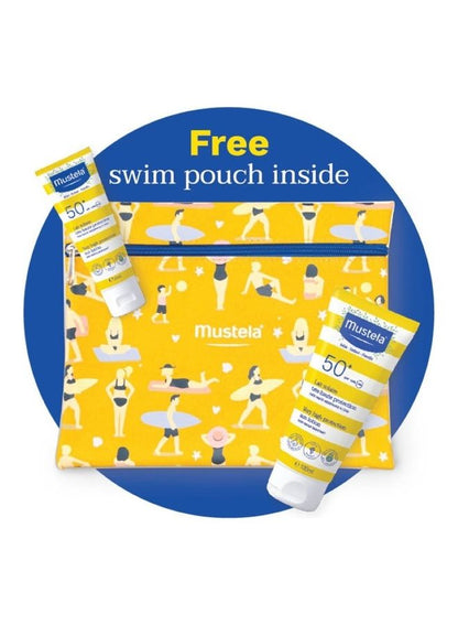 Mustela New Sun Care Set with Free Pouch