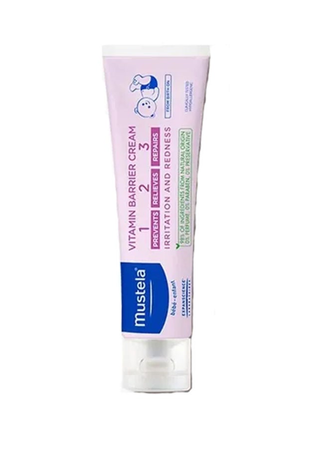 Mustela Vitamin Barrier Cream 123 for Babies