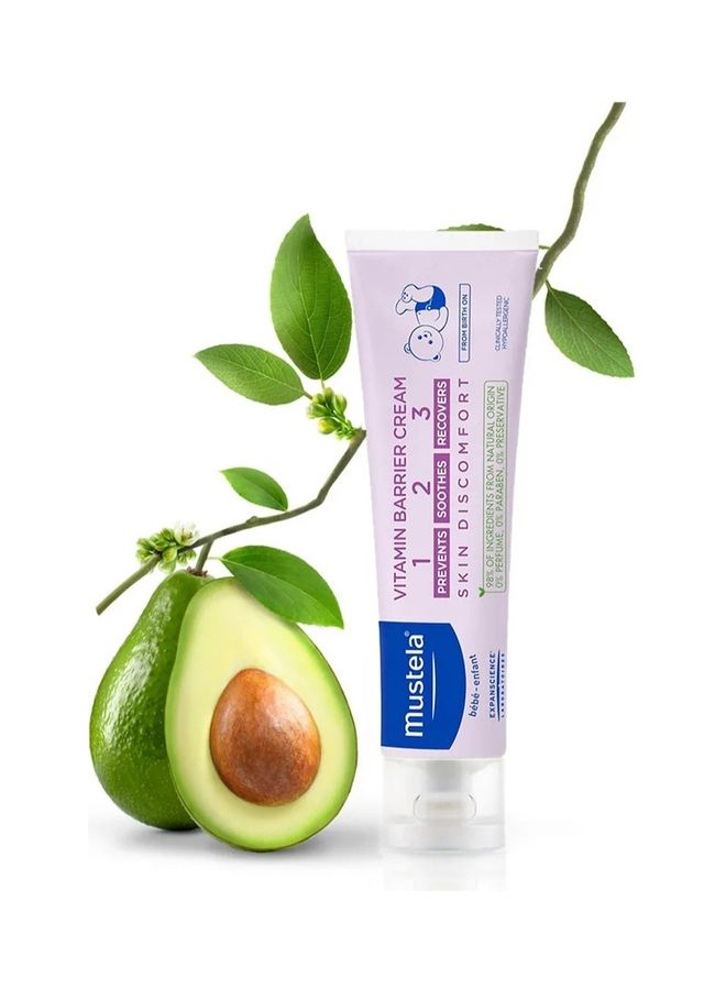 Mustela Vitamin Barrier Cream 123 for Babies