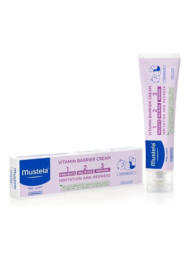 Mustela Vitamin Barrier Cream 123 for Babies