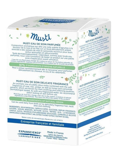 Mustela Musti Delicate Baby Fragrance - 50 ml