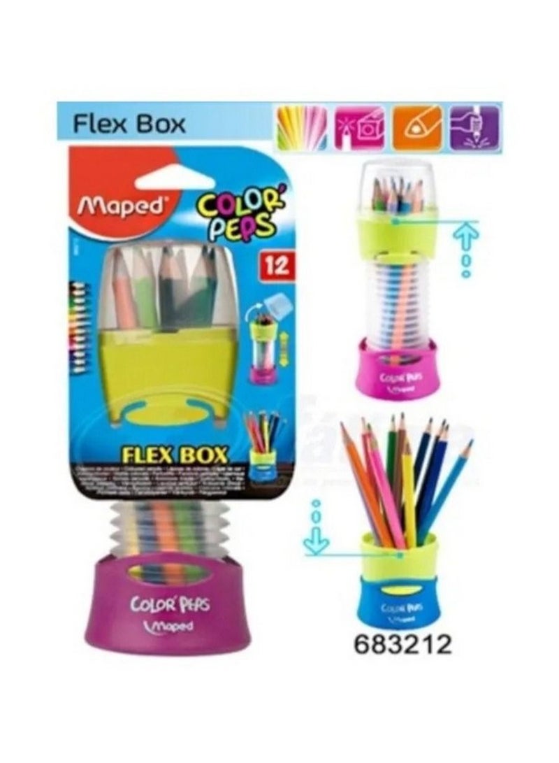Maped Color Peps Flex Box Colored Pencils