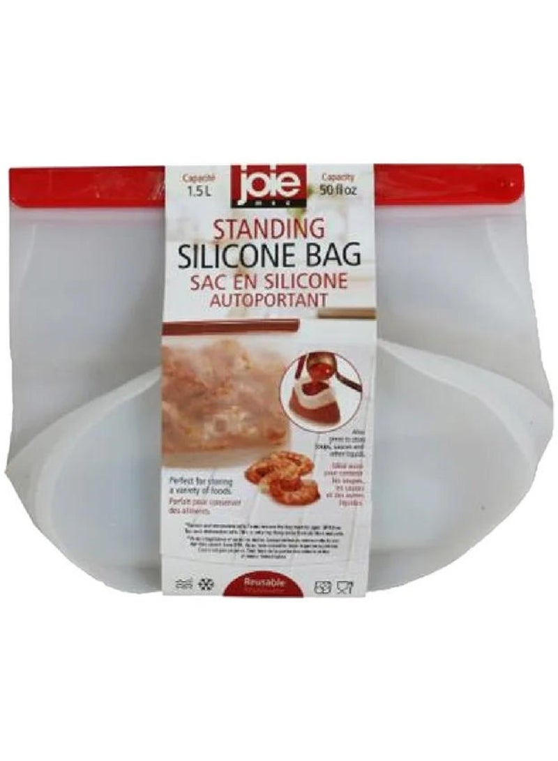 Joie Standing Silicone Bags 1.5L - Eco-Friendly Storage