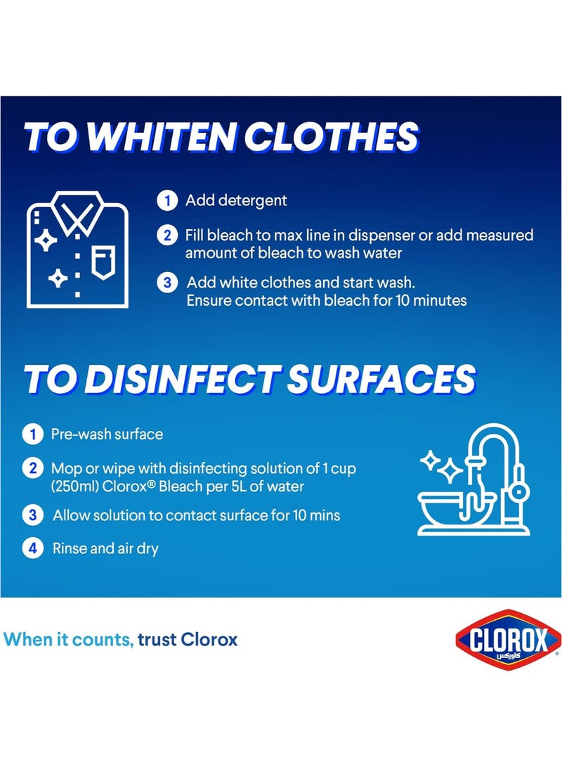 Clorox Liquid Bleach Orange Scent 1.89L