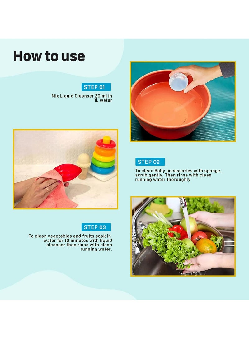 Pigeon Liquid Cleanser for Baby Accessories 450 ML