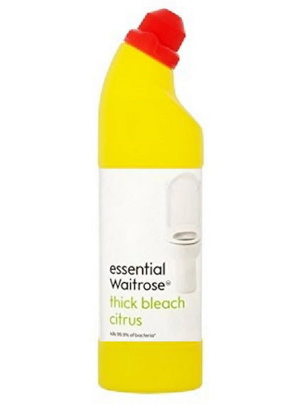 ESSENTIAL WAITROSE & PARTNERS Thick Bleach Citrus 750 ML