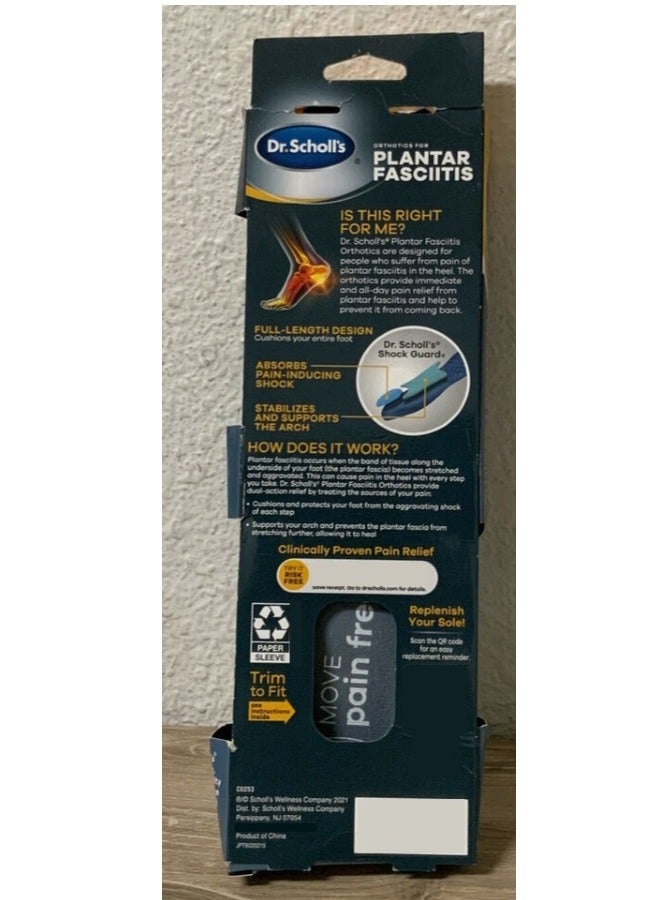 Dr. Scholl's Plantar Fasciitis Pain Relief Inserts