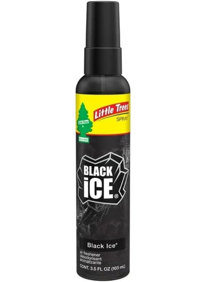 Little Trees Spray Car Air Freshener Black Ice