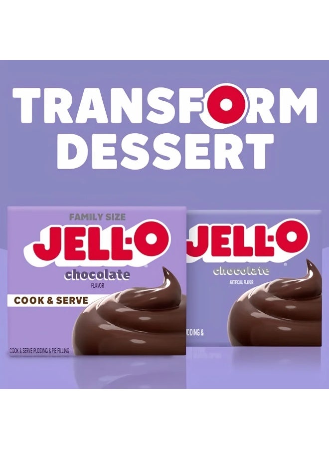 Jell-O Chocolate Cook & Serve Pudding 96g