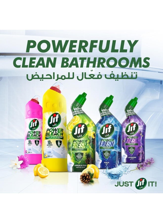 antibacterial, cleaner liquid, fresh toilet, fresh toilet cleaner, jif, jif power, lemon pine, limescale remover, limescale remover kills, power fresh, power fresh toilet, remover kills, stain removal, toilet cleaner, toilet cleaner liquid