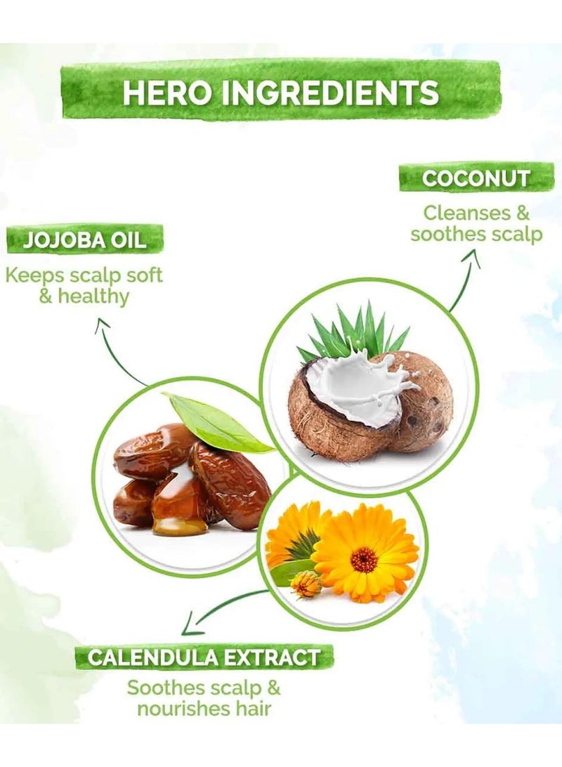 Gentle Cleansing Hair Shampoo for Babies Mamaearth