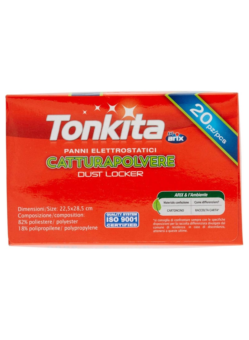 Tonkita Dust Locker Cloth Refill 20 Pcs