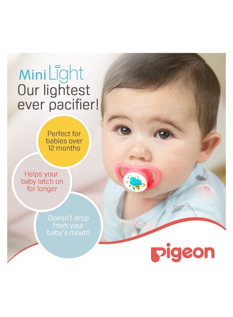 Pigeon Minilight Pacifier L Size Girl