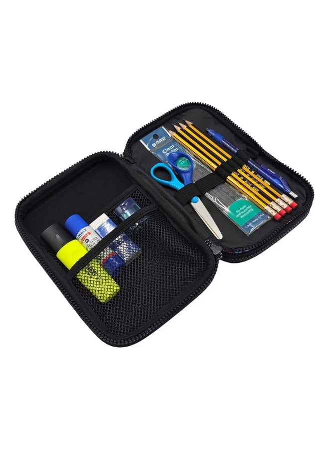 Maxi Double Zipper Stationery Kit - Premium Organizer