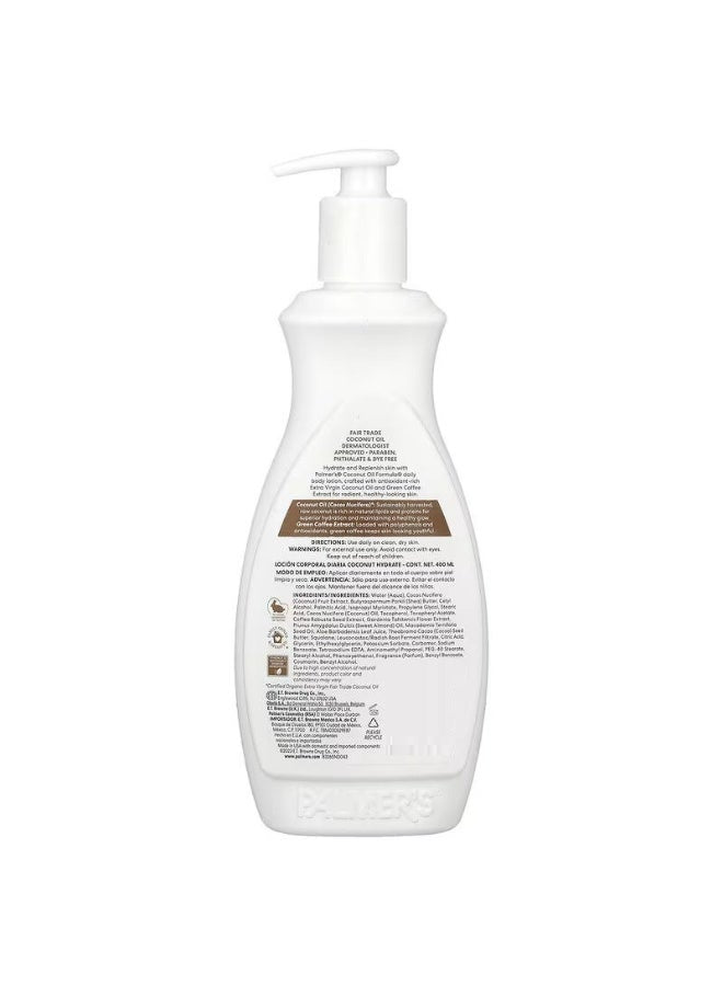 Coconut Hydrate Daily Body Lotion 400 ML - PALMER'S
