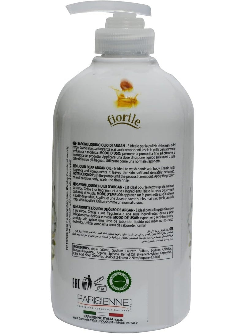 Parisienne Fiorile Hand Soap with Argan Oil 500 ML