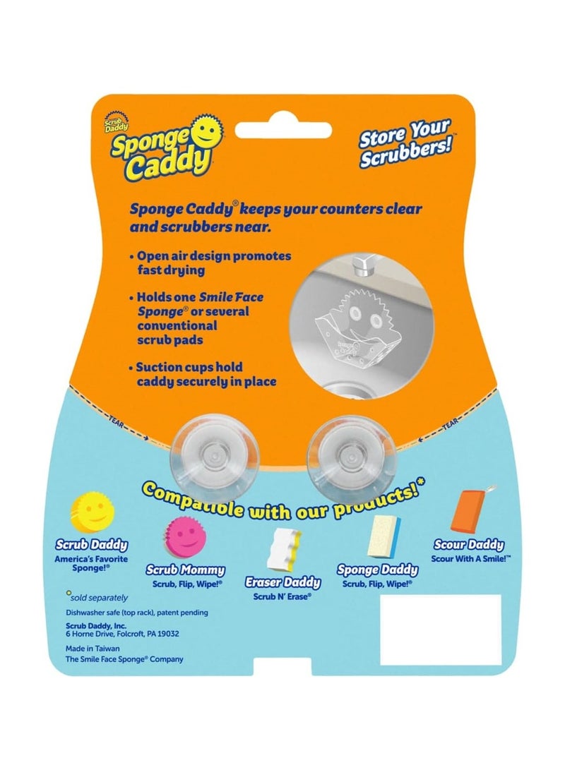 Scrub Daddy Sponge Caddy - Premium Kitchen Organizer