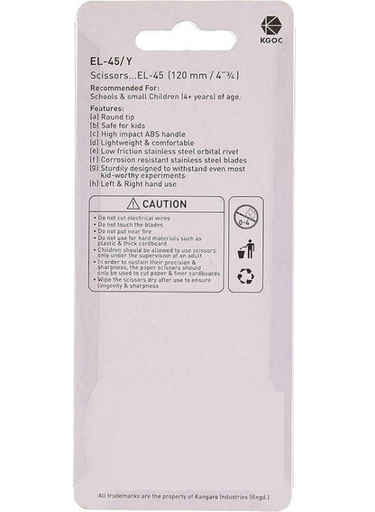 Kangaro Standard Scissor 120 MM 4.75 Inch