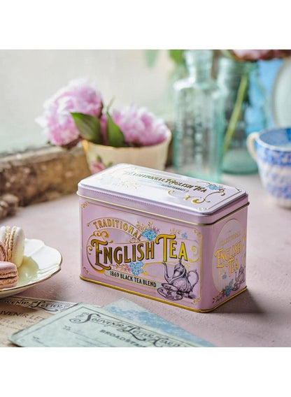 Vintage Victorian Tea Tin by New English Teas