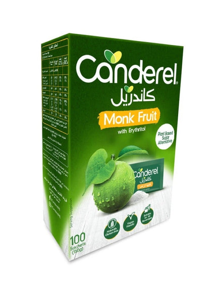 Canderel Monk Fruit With Erythritol 100 Sachets