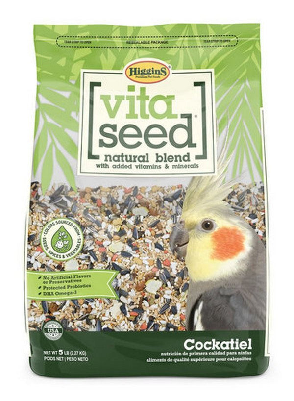HigginS Vita Seed COCKATIEL Dry Food 2.5 Lb