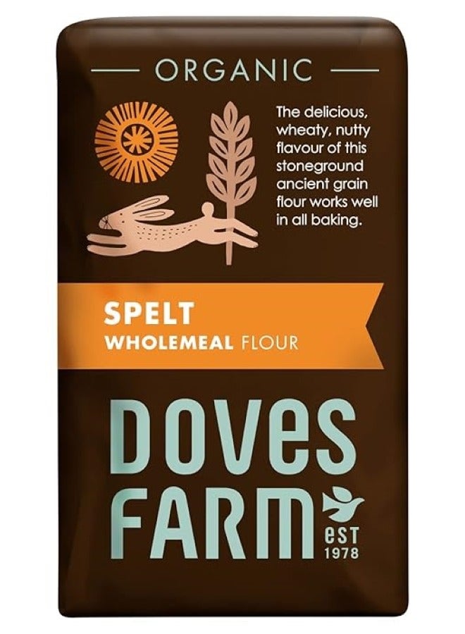 Doves Farm Organic Spelt Wholemeal Flour 1 Kg