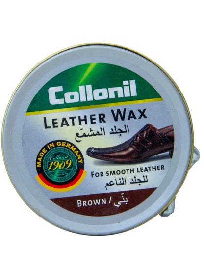 Collonil Shoe Polish Leather Wax Brown 50 ML