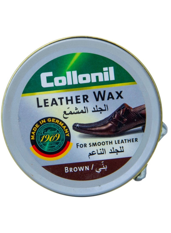 Collonil Shoe Polish Leather Wax Brown 50 ML