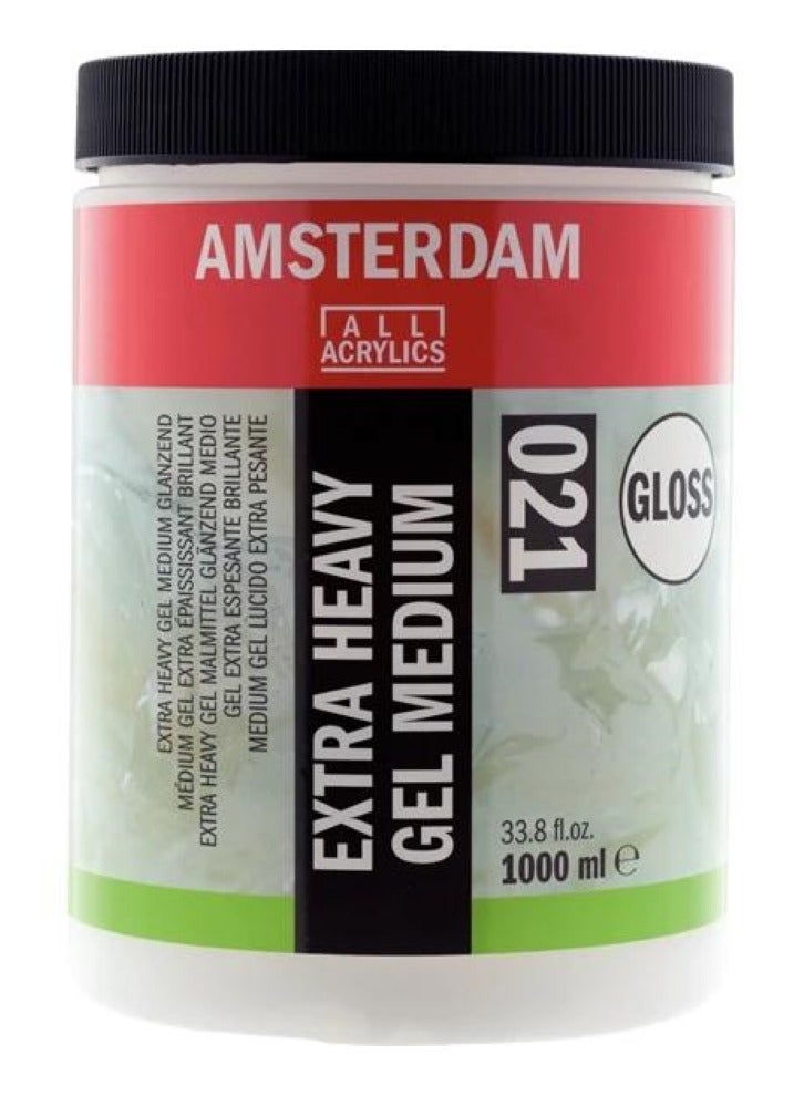 AMSTERDAM Extra Heavy Acrylic Gel Medium Gloss 1000 ML