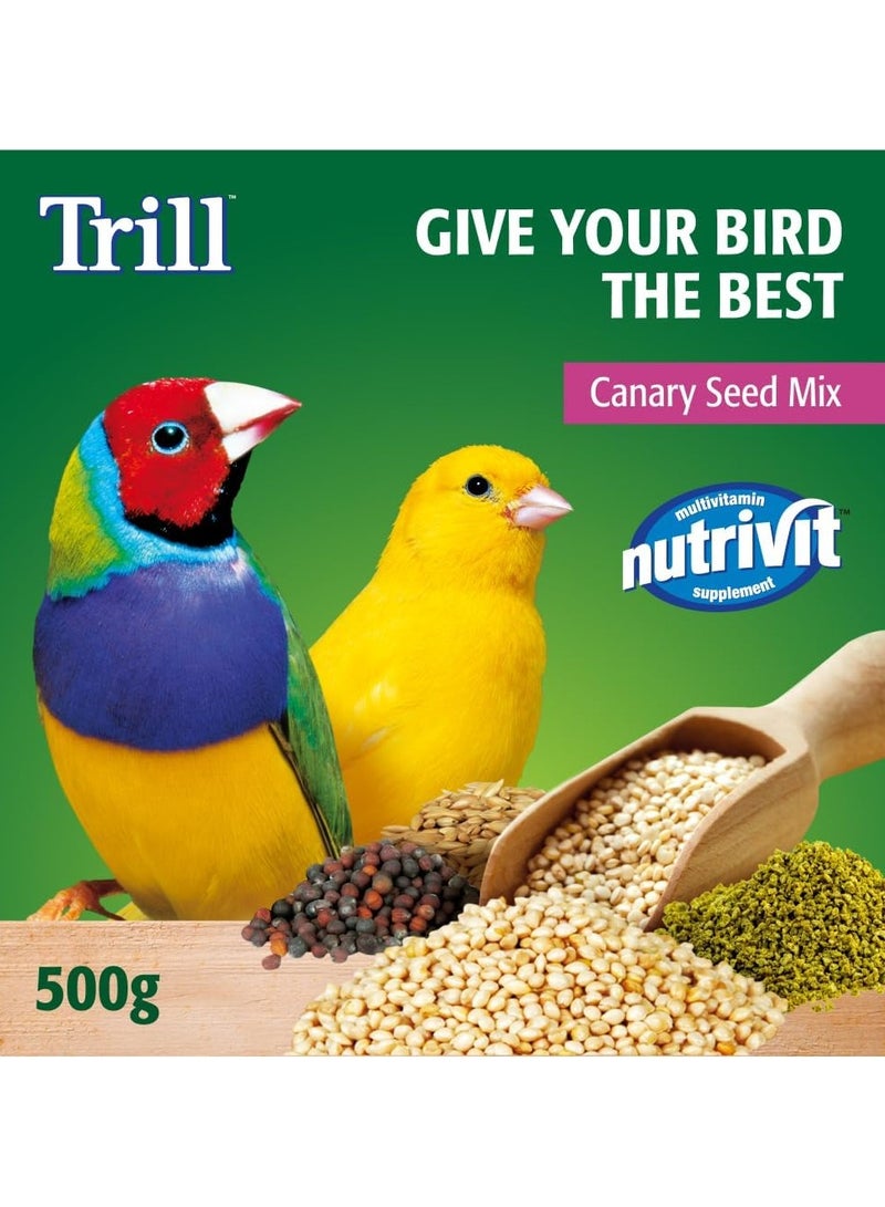 Trill Canary Seed 500g - Premium Bird Nutrition