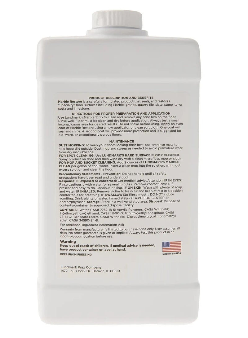 LUNDMARK Marble Restore Sealer 946 ML