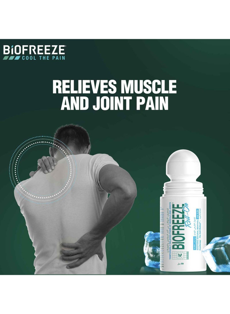 Biofreeze Pain Relief Roll On 89 ML