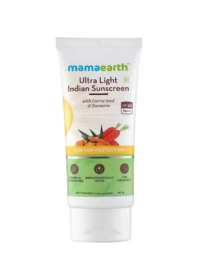 Mamaearth Ultra Light Sunscreen SPF 50 - Mamaearth