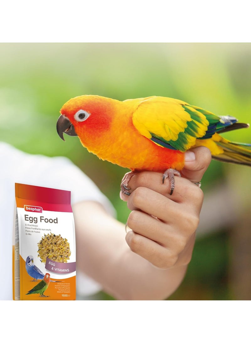 Beaphar Egg Food for Parakeets and Parrots 150 g