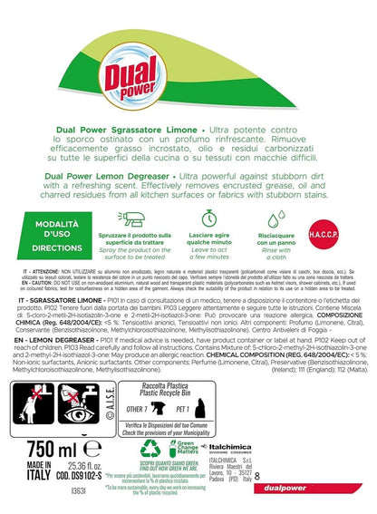 Dual Power Ultra Degreaser Lemon 750 ML