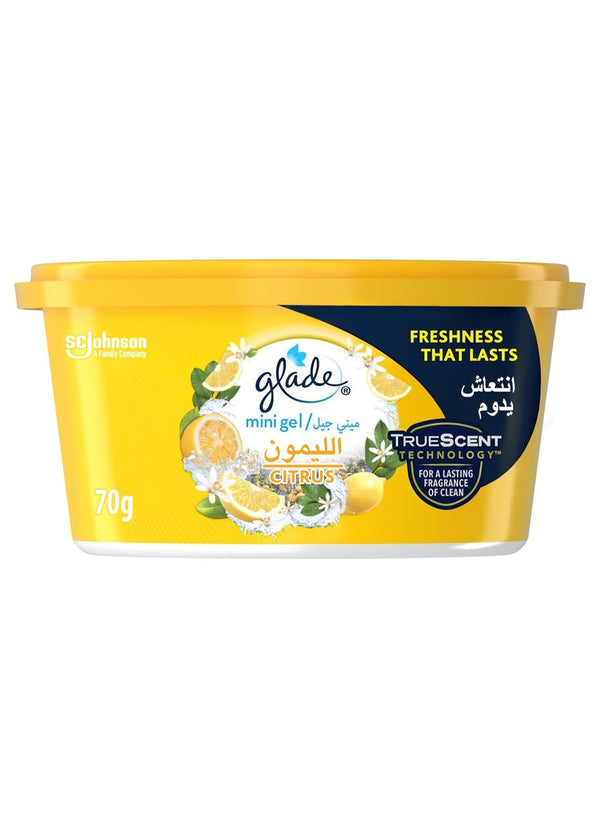 Glade Citrus Mini Gel Air Freshener 70G