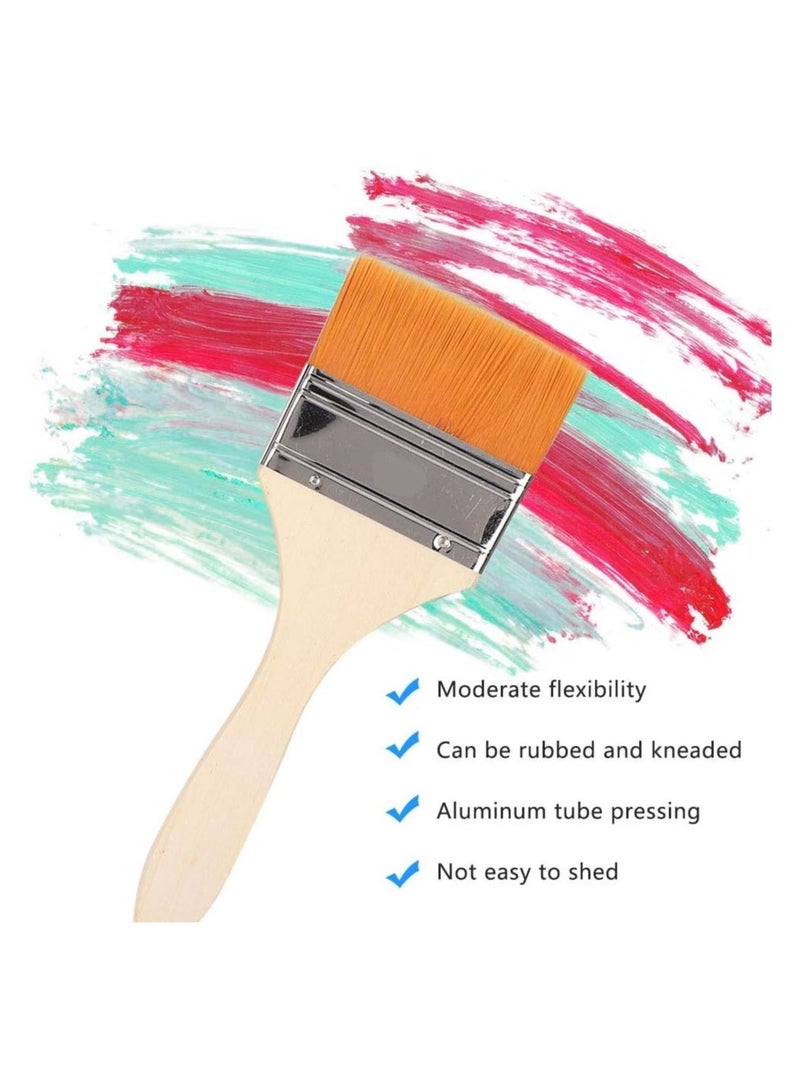 Premium Flat Paint Brush Set - Generic